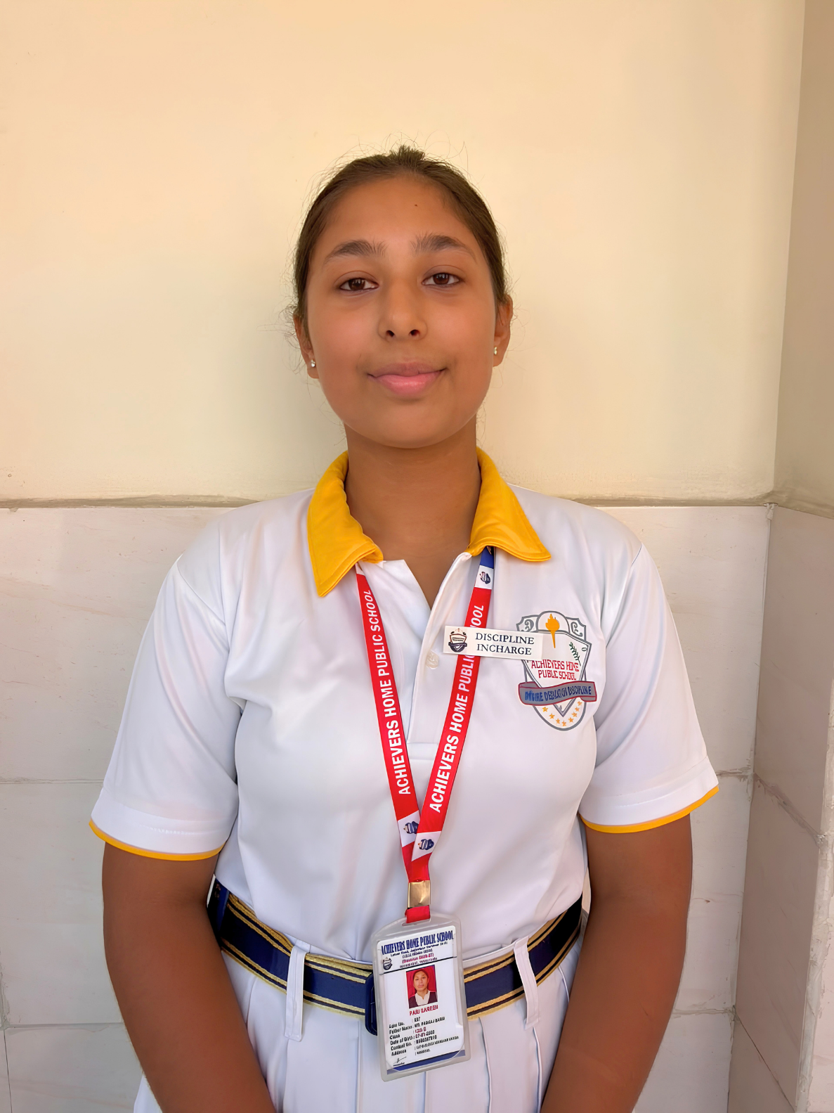 Pari Sareen - Discipline Incharge
