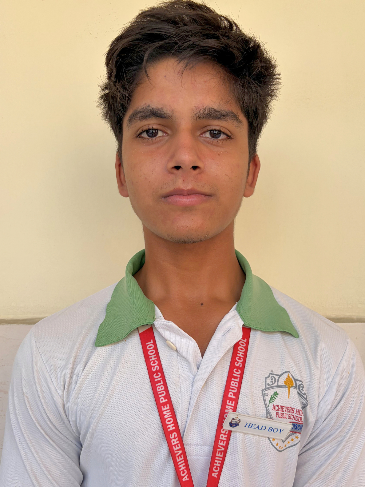 Vishwaraj Tyagi - Head Boy